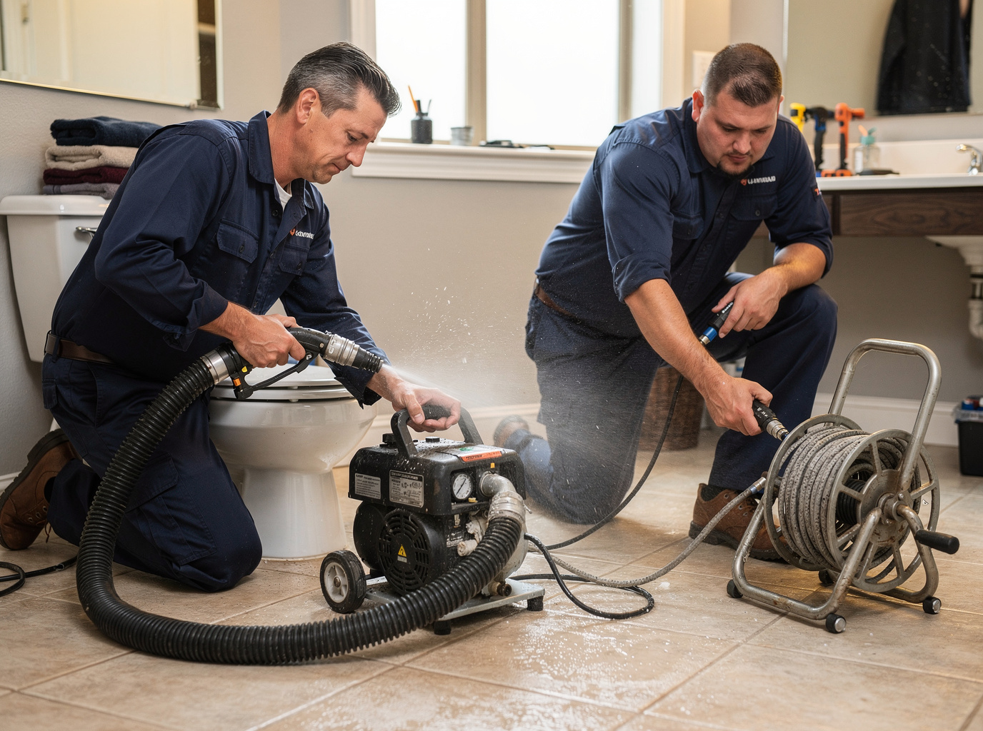 Hydro Jetting vs Snaking for Burleson Drains