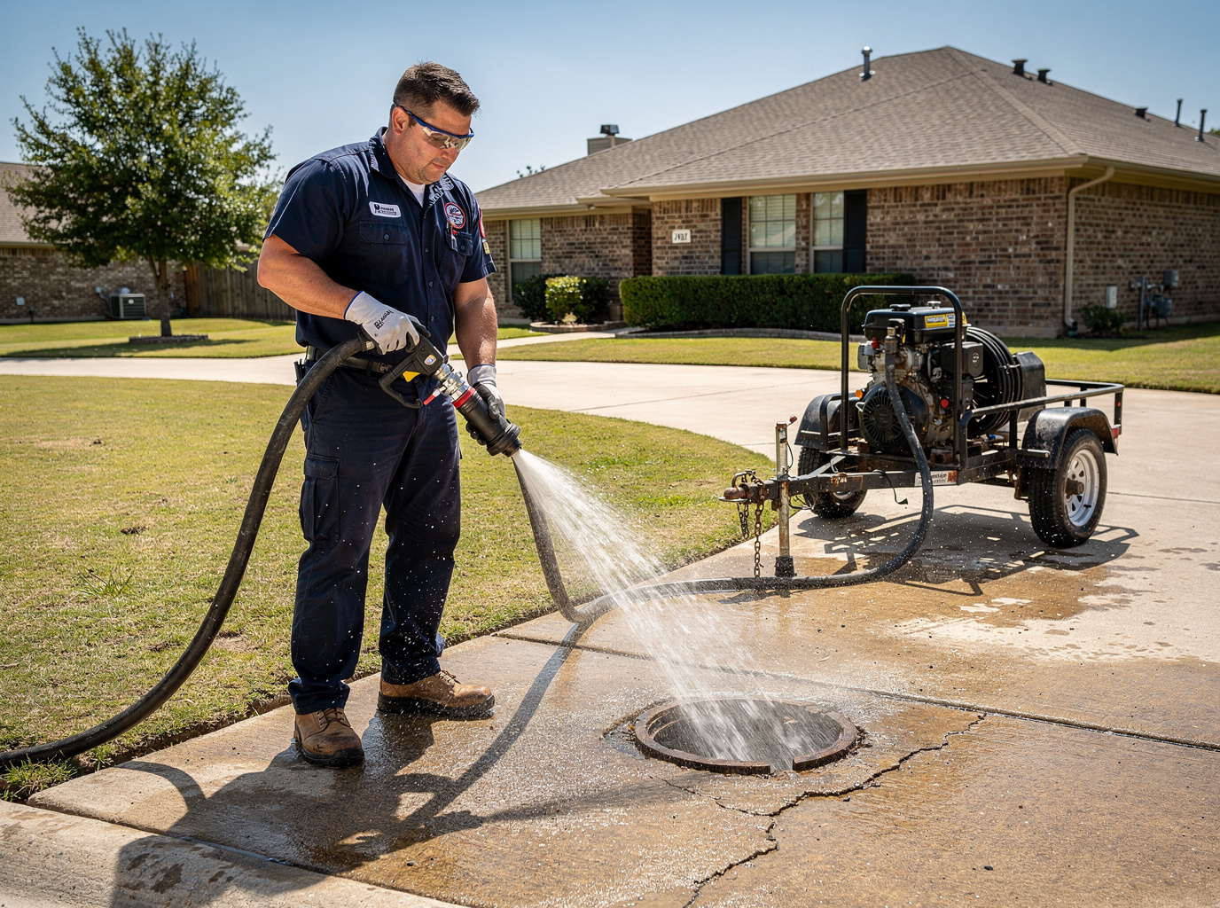 plumbing in Crowley
